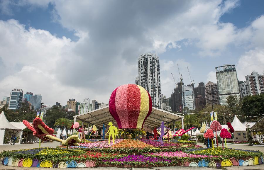 （社会）（2）2015年香港花卉展即将揭幕