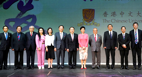 王志民出席舞台剧《挚爱》香港首映仪式