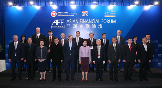 仇鴻出席第十二屆亞洲金融論壇