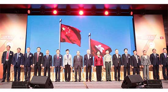 仇鴻出席香港蘇浙滬各界人士慶祝國慶70周年慶典活動