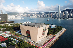航拍回归以来香港的大型建筑