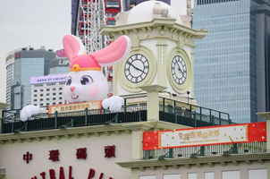 巨兔贺岁 香港过年这些地方不容错过