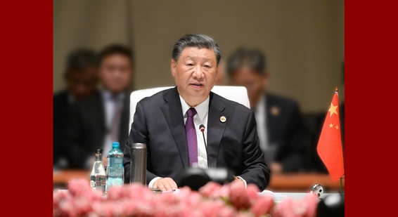 习近平出席金砖国家领导人第十五次会晤并发表重要讲话