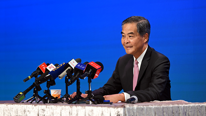 梁振英：“一国两制”是科学、可行、有生命力的