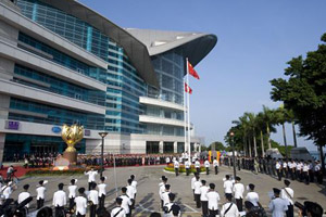 香港十一活動祝福祖國