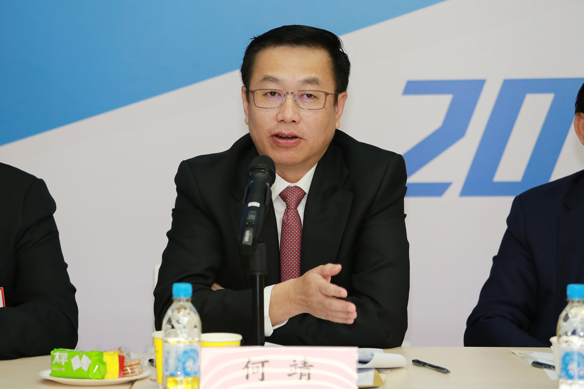 何靖出席新界各界两会分享会